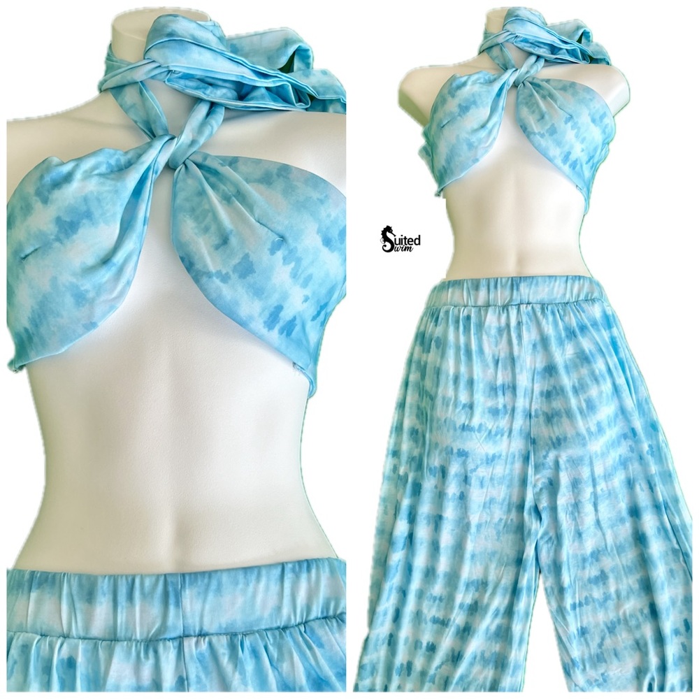 Tye Dye 2-piece wide leg pants